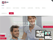 Tablet Screenshot of myrehabpro.com